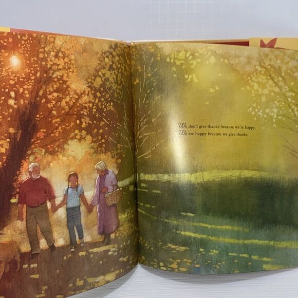 The Secret Of Saying Thanks By Douglas Wood Children's Hard Cover Book - Picture 11 of 12